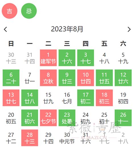 8月8日吉日|2023年8月8日黄历